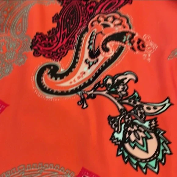 ARYEH PRINTED SHIFT DRESS, size medium - Picture 3 of 5